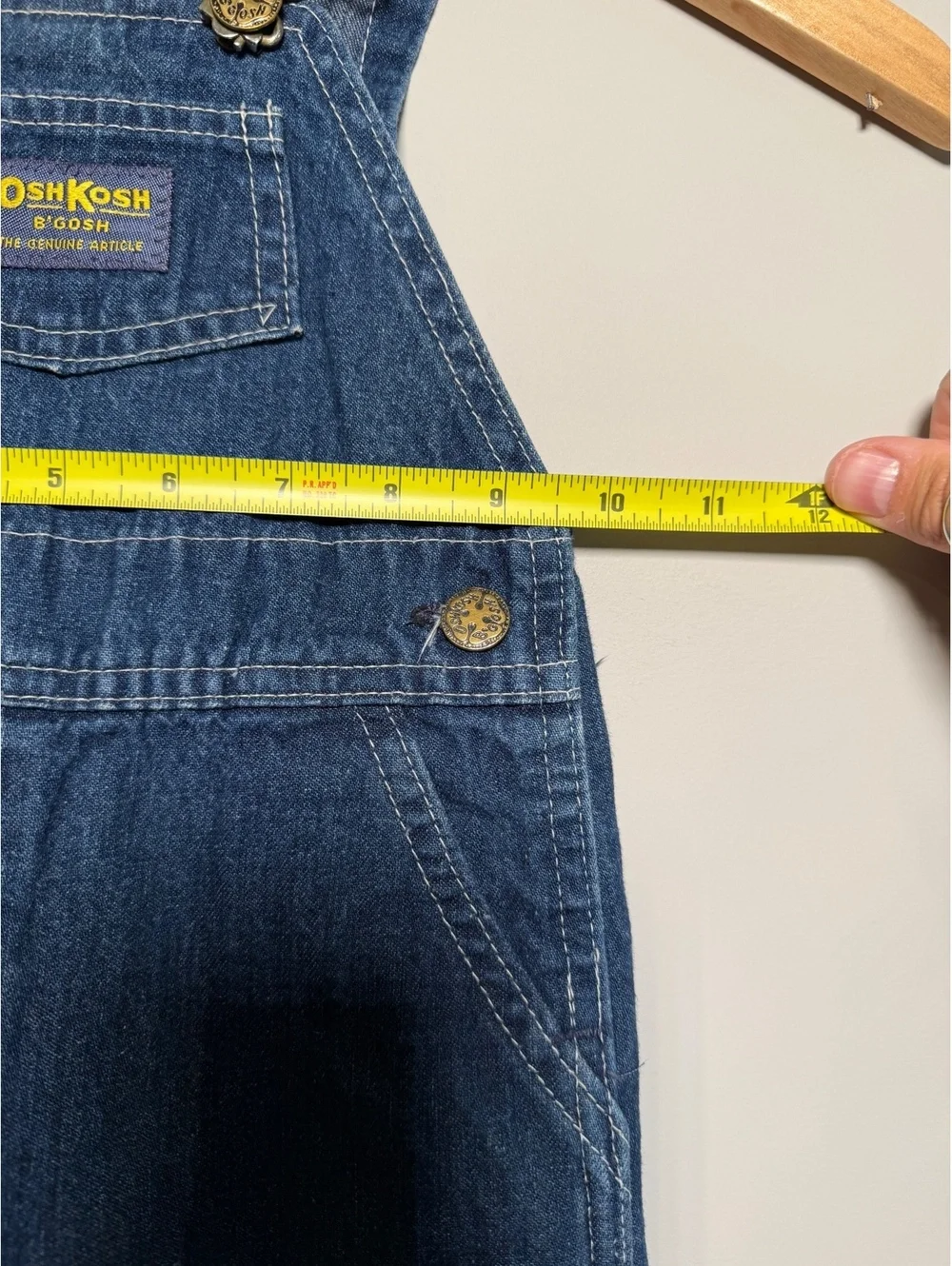 1990s Vintage Oshkosh Overalls Size 18 Months